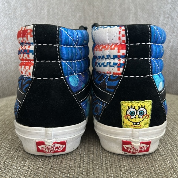Vans x SpongeBob Sandy Liang Sk8-Hi 38 DX PW Patchwork Sneakers - Picture 4 of 8